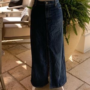 Long Jean skirt